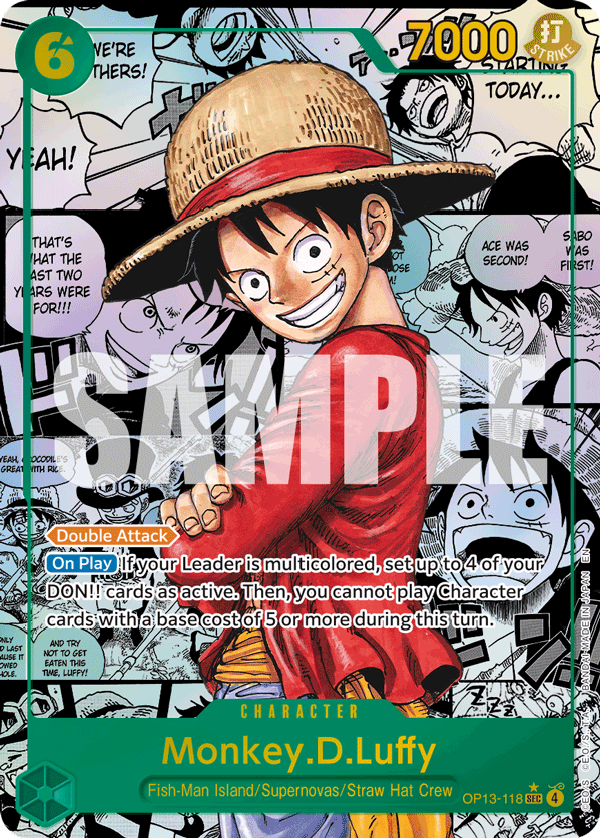 One Piece TCG:  BOOSTER PACK -Carrying on His Will- [OP-13]